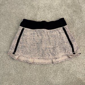 Lululemon Pace Rival Dottie Dash Tennis Skirt Size 4